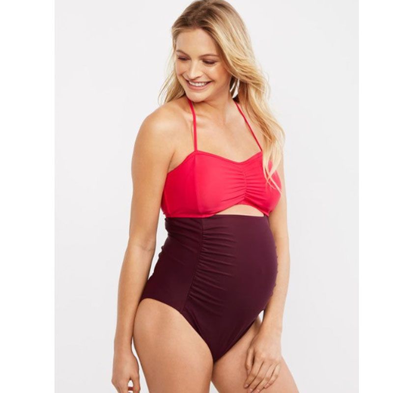 plus size maternity bathing suit