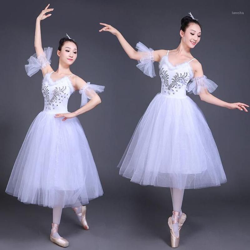 Ropa De Escenario Swan Lake Ballet Disfraces Adulto Plato Romántico Vestido Niñas Mujeres Suit1 De 31,56 € | DHgate