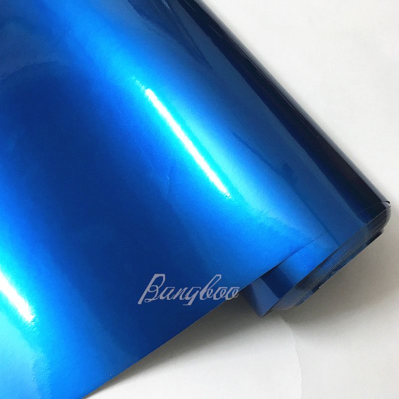 21 1 52xm Self Adhesive Gloss Light Blue Metallic Vinyl Vehicle Car Wrap Decal Film Sheet Roll From Why 5 48 Dhgate Com