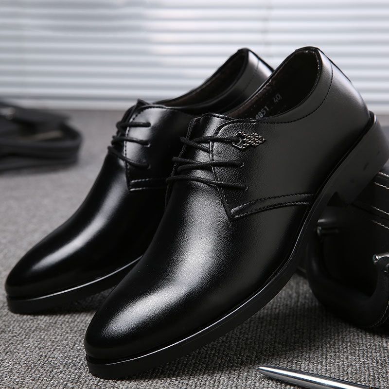 Casual Shoes Men Elegant Black Office Shoes Men Brown