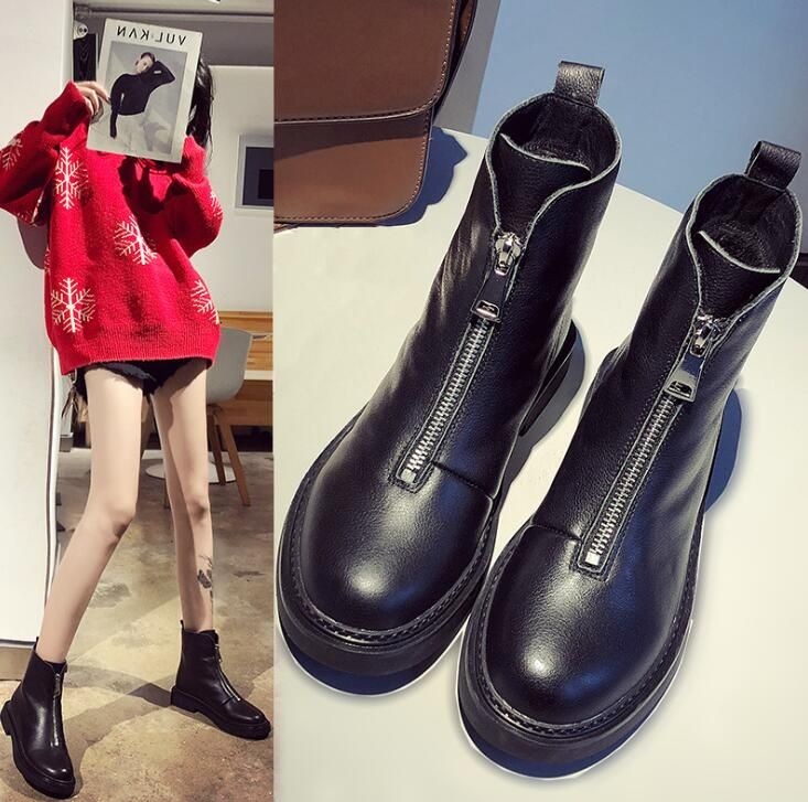 womens ankle boots flat heel