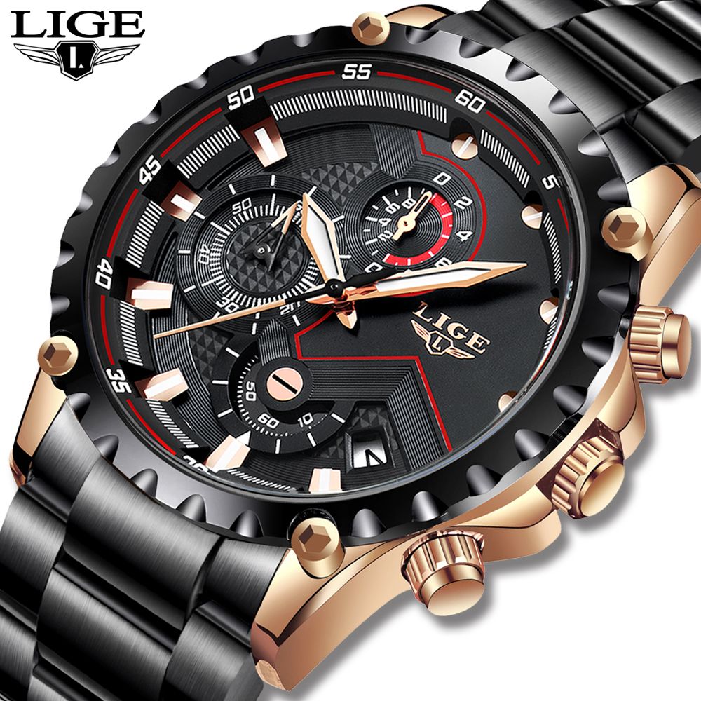 lige wrist watch price