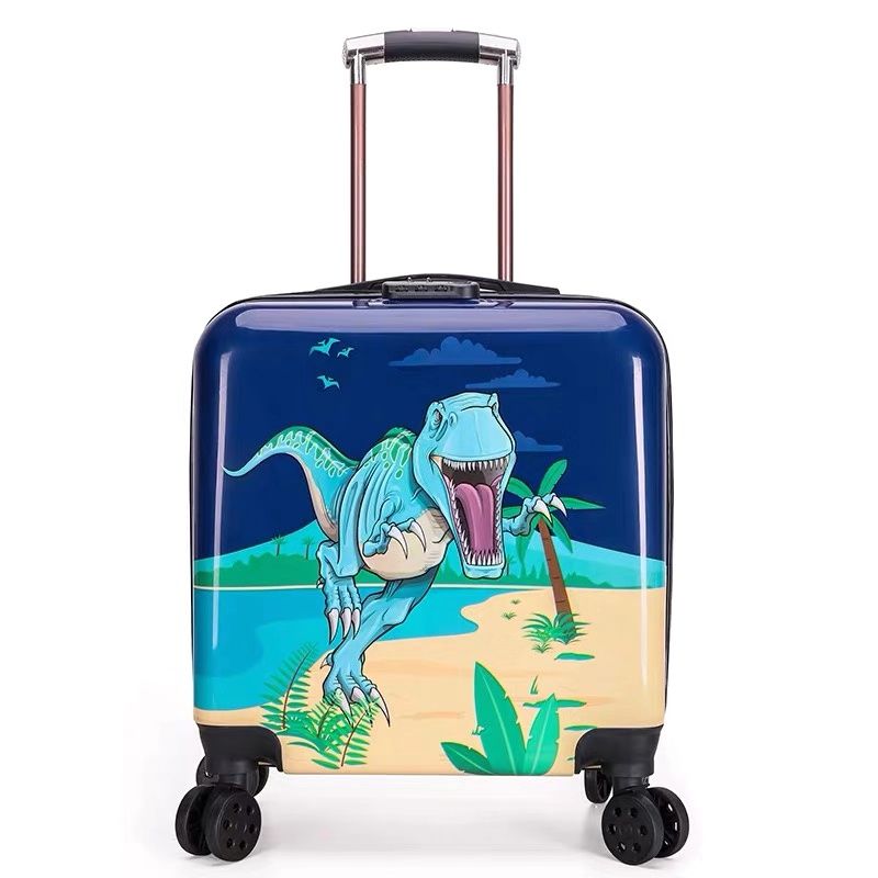 20 Inch Kids Travel Luggage Bag Children Suitcase On Wheels Carry