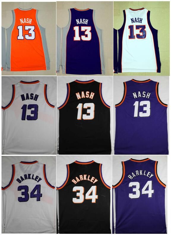 orange steve nash jersey