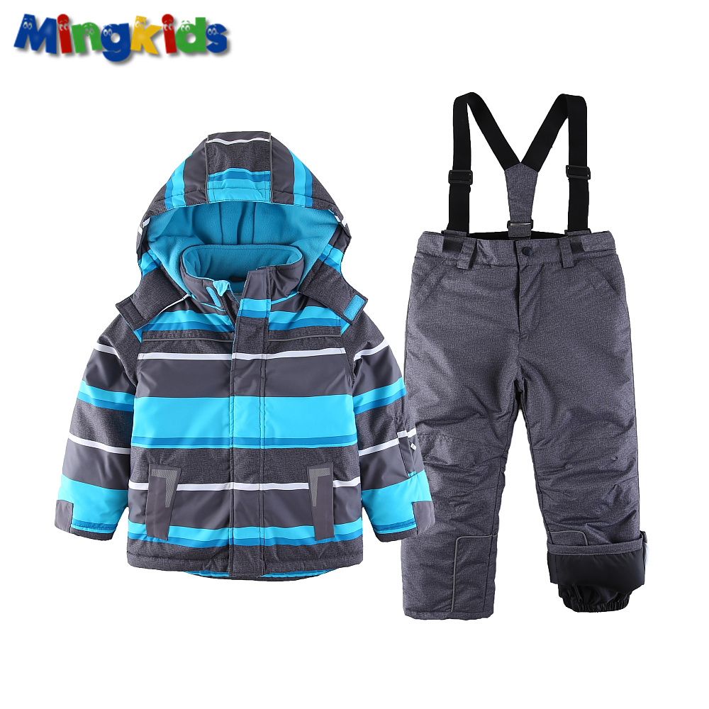 boys padded snowsuit