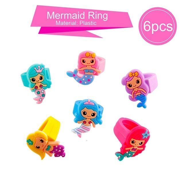 Mermaid Ring 6pcs
