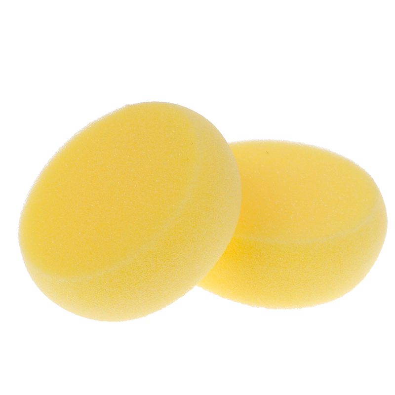 Rosenice amarillo Juego de 12 esponjas redondas absorbentes para pintura artesanal cerámica 