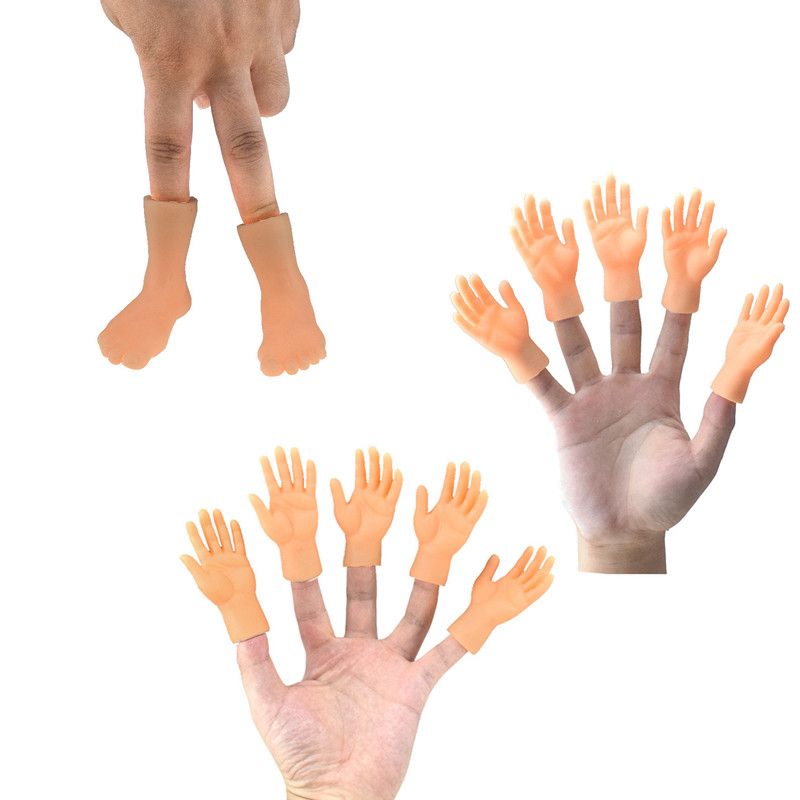 small hand finger puppet