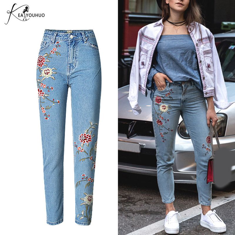 plus size ripped mom jeans