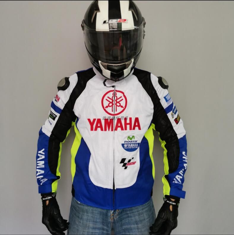 Acquista YAMAHA Moto Jersey Che Corre Vestiti Del Moto Abbigliamento  Frantumare Resistenti Degli Uomini Mesh Traspirante Giacca Blu E Bianco  Antivento A 74,65 € Dal Vintagecar | DHgate Italy
