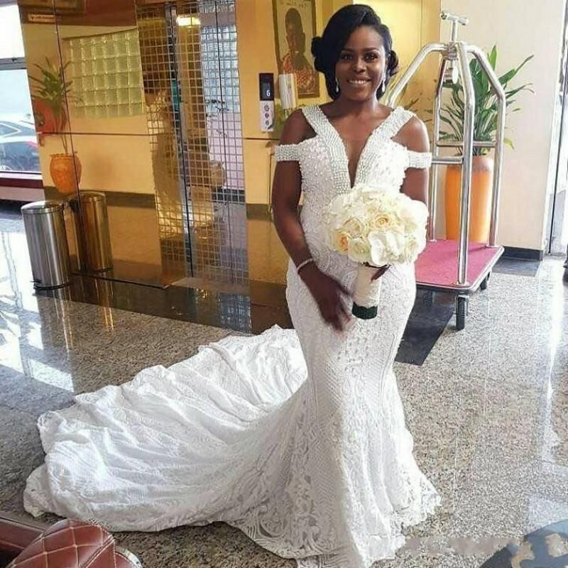 plus size nigerian wedding dresses