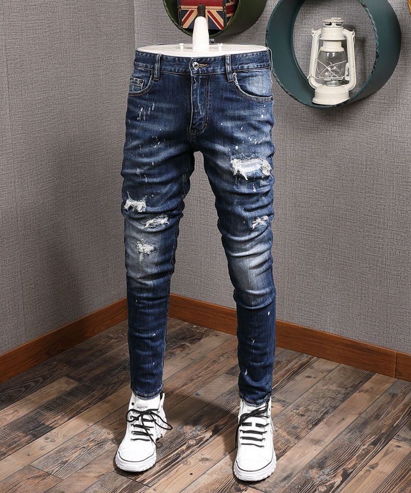 Compra Parches Negros Hombres Slim Fit Jeans Hombre Diseñador Venta  Caliente Diseño Popular Para Hombre Pantalones De Vaqueros Engustados  Barato | Entrega Rápida Y Calidad | Es.Dhgate