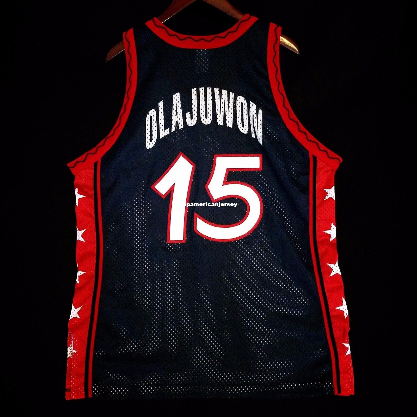 hakeem olajuwon champion jersey