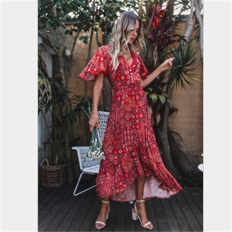 slimming beach dresses