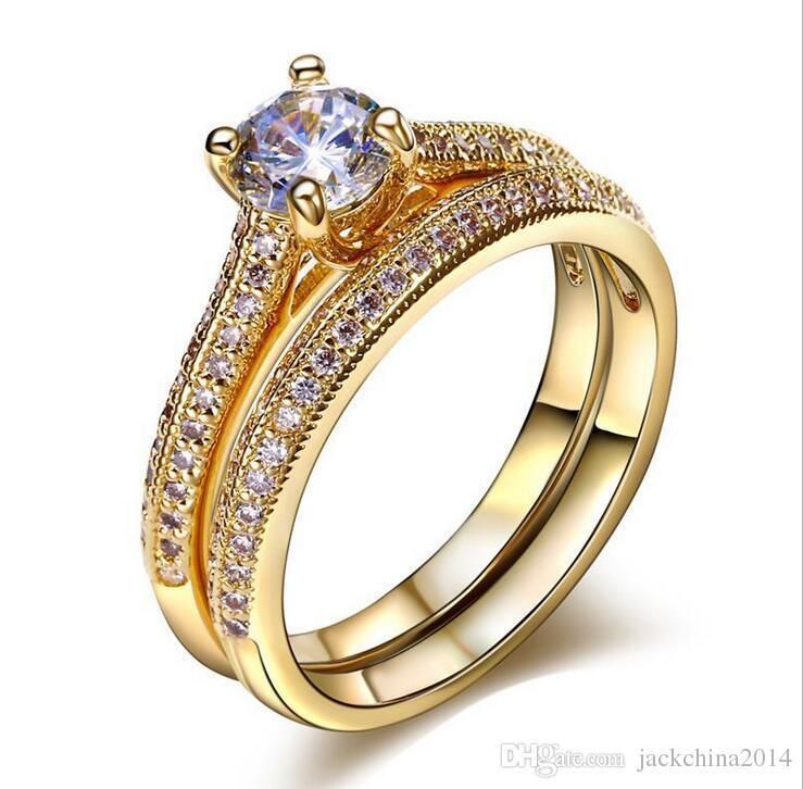 5mm Round cut CZ Silver Solitaire Engagement Wedding Ring Women Fashion Jewelry