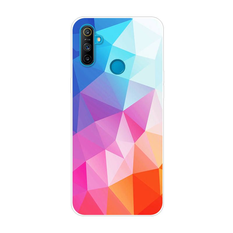 Realme C3 Case Cover Soft Silicone TPU Phone Case OPPO Realme C3 C 3 RealmeC3 Case Back Cover