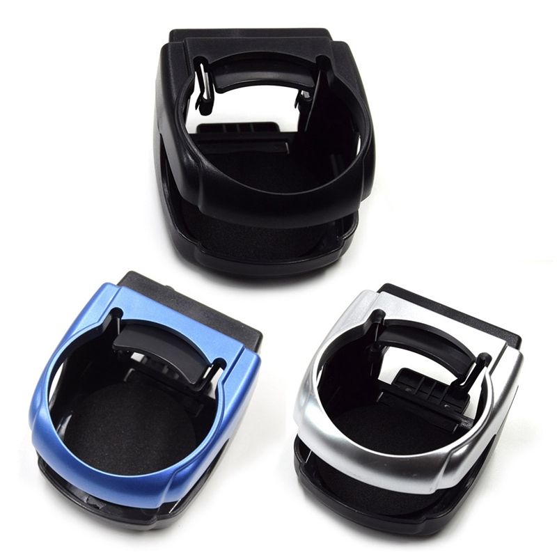 black JIUY Auto Car Air Vent Outlet Water Bottle Holder Can Drinks Bracket Coffee Cup Mount Stand Holder Interior Accessories