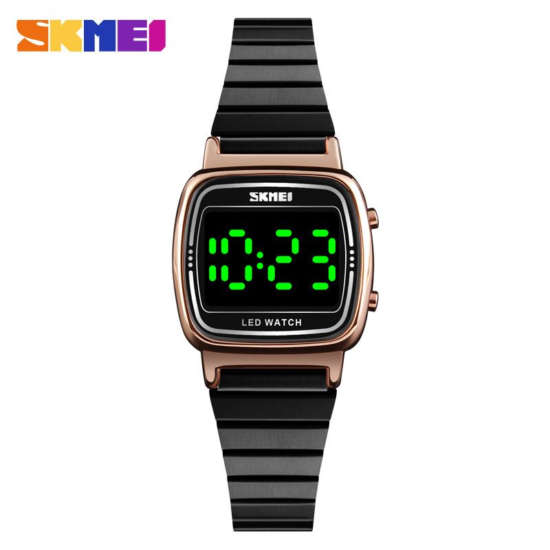 Instant Beauty Skmei Is The Most Popular Smart And Simple Green Night Light Womens Ins Style Led Electronic Watch Best Watches In The World Best Wrist Watches From Wsk13632619683 15 05 Dhgate Com