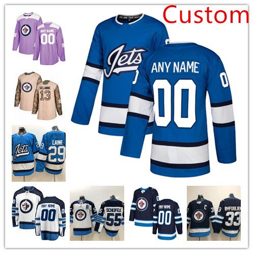 winnipeg jets jersey custom