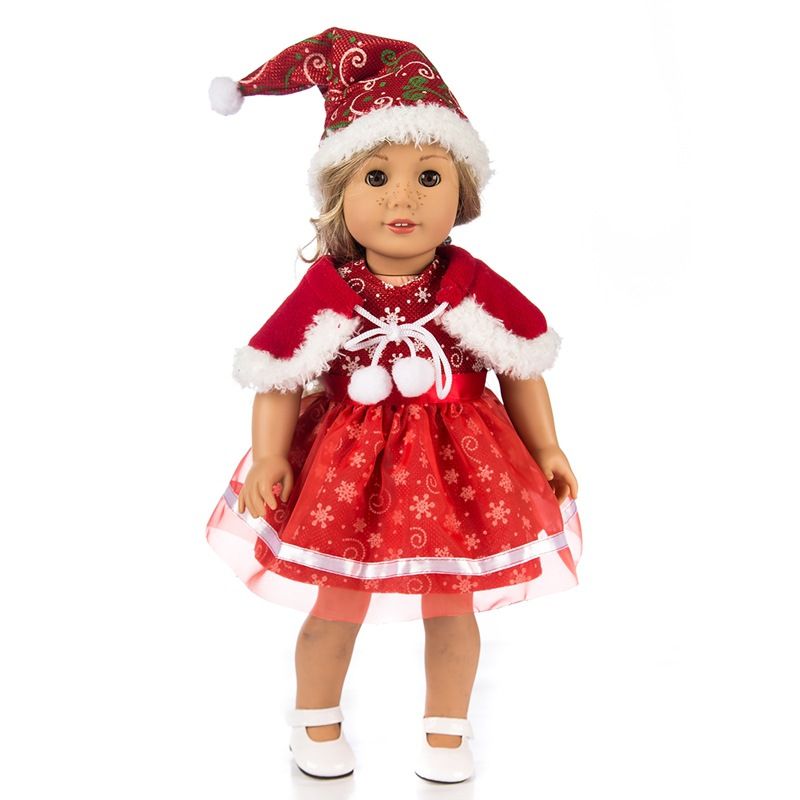 Kaufen Sie 18 Zoll Amerikanische Mädchenpuppe Stil Kleidung Für Xiafu  Professionelle Simulation Puppen Puppe Rock Weihnachten Kinder Serie  Kostüme Billig | Schnelle Lieferung Und Qualität | De.dhgate