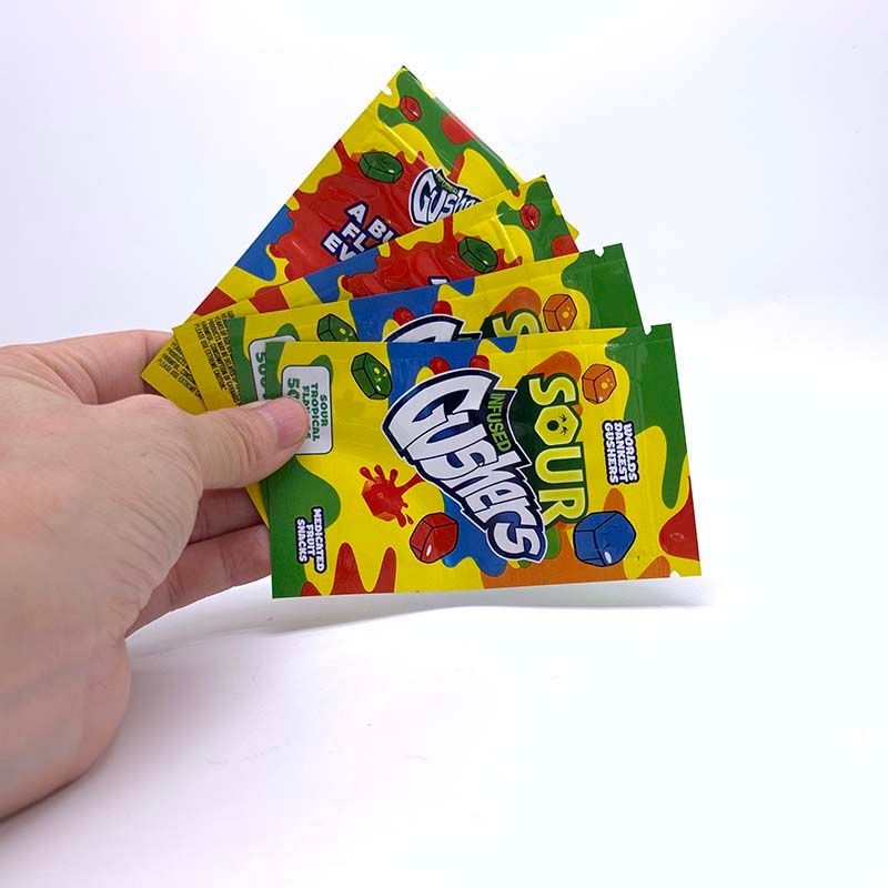 Worlds Dankest Gushers Medicated Fruit Snack 500MG Gusher Candy Bags