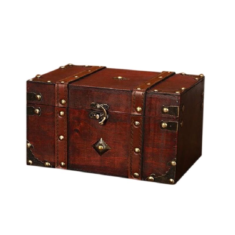 2020 Retro Treasure Chest Vintage Wooden Storage Box Antique Style Jewelry Organizer For Jewelry Box Trinket Box From Zhongfugarden 15 12 Dhgate Com