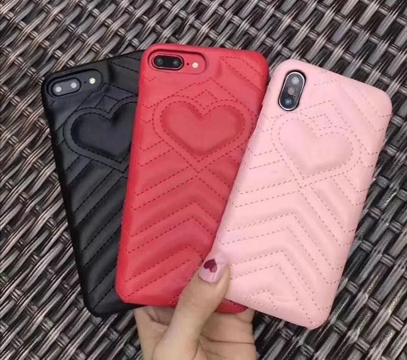 Fashion Luxury Phone Case For Iphone 11pro Max XR Xs Max 8plus Leather
