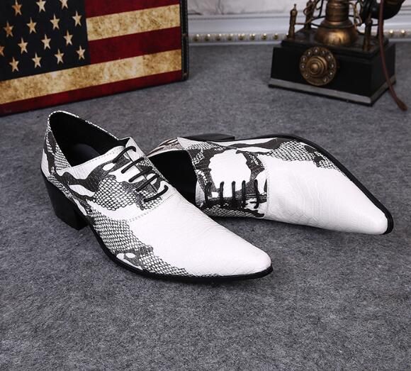 Acquistare Nuovi Uomini Di Pelle Di Serpente Scarpe In Metallo Scarpe Da  Uomo Con Punta A Punta Scarpe Eleganti Scarpe Da Ballo Stringate Oxford Gli  Uomini Oxford Economico | Consegna Veloce E