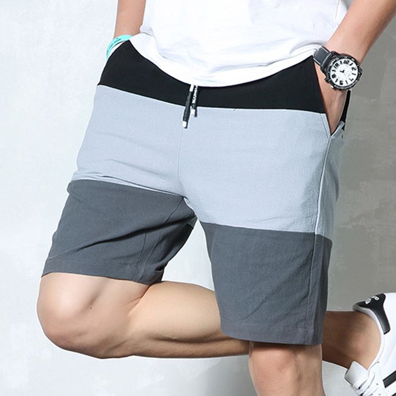 Compra Pantalones Cortos De Algodón De Verano Sueltos Pantalones Cortos  Casuales De Hombre Negro Blanco Cordón Cintura Sólido Bermudas Hombres Más  Tamaño 4xl 5xl Kg 528 Barato | Entrega Rápida Y Calidad 
