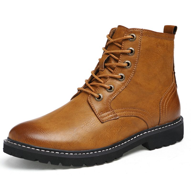 men's winter ankle snow boots