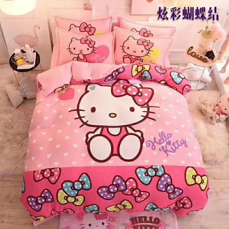 pink childrens bedding