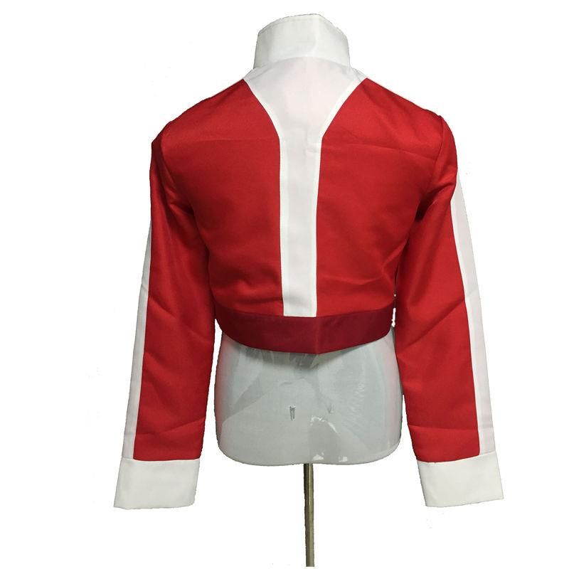 UK Voltron:Legendary  Defender Keith Cosplay Red Jacket Top Coat Costume Coats