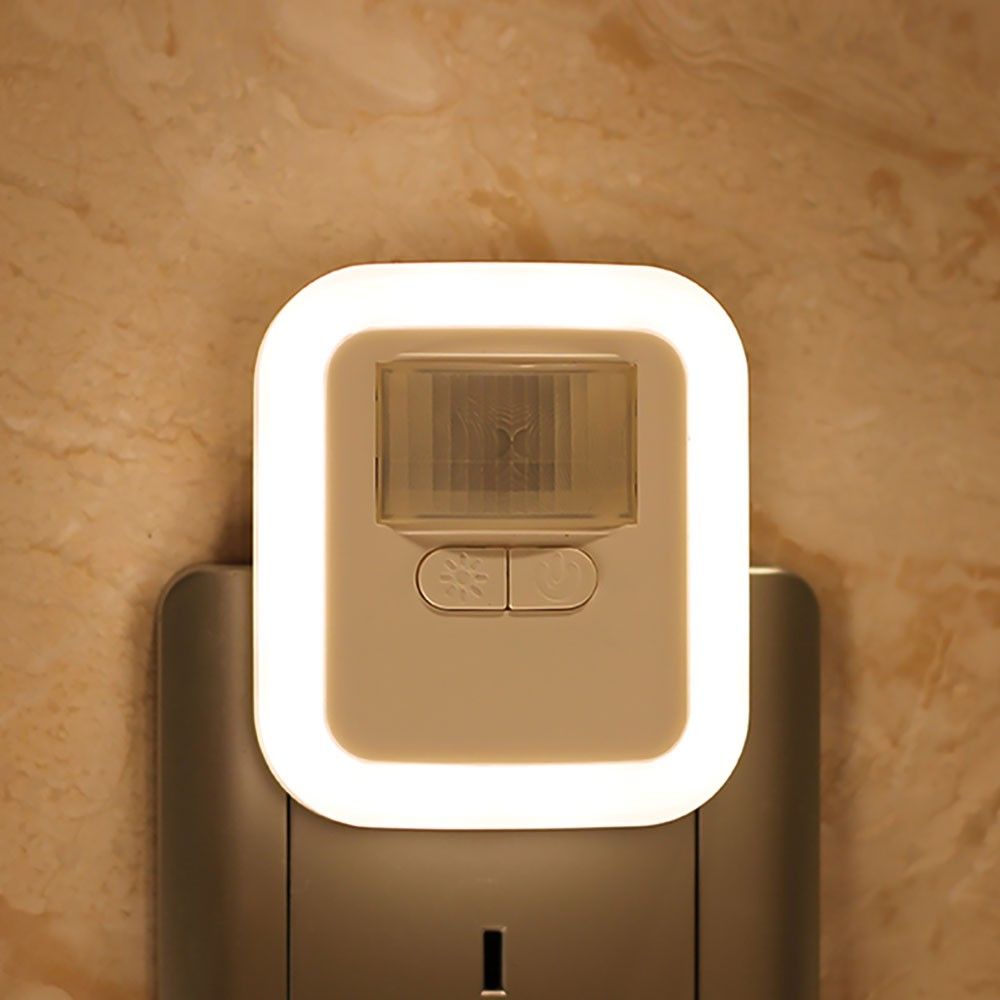 encendido/apagado automático uso en cualquier lugar sensor digital desde la noche hasta el amanecer Lsnisni Luz nocturna de inducción LED con sensor inteligente EU Enchufe-6 pcs 