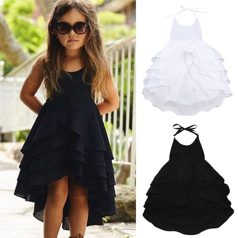 white summer dress baby girl