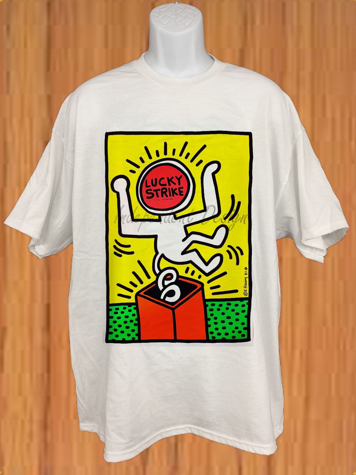 keith haring camiseta