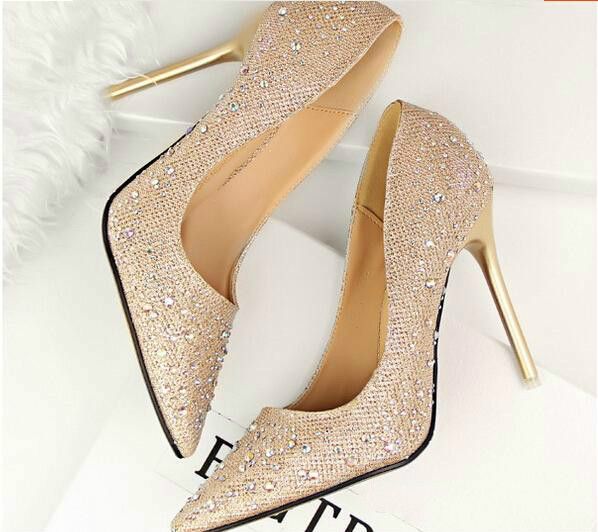 light pink bridal shoes