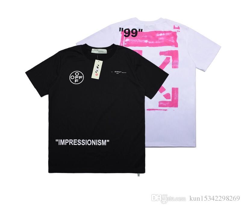 Fashion Dhgate Off White T Shirt Men's Graphic T-Shirt: Designer