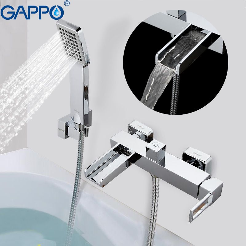 2020 Gappo Bathtub Faucet Bathroom Shower Taps Waterfall Bath