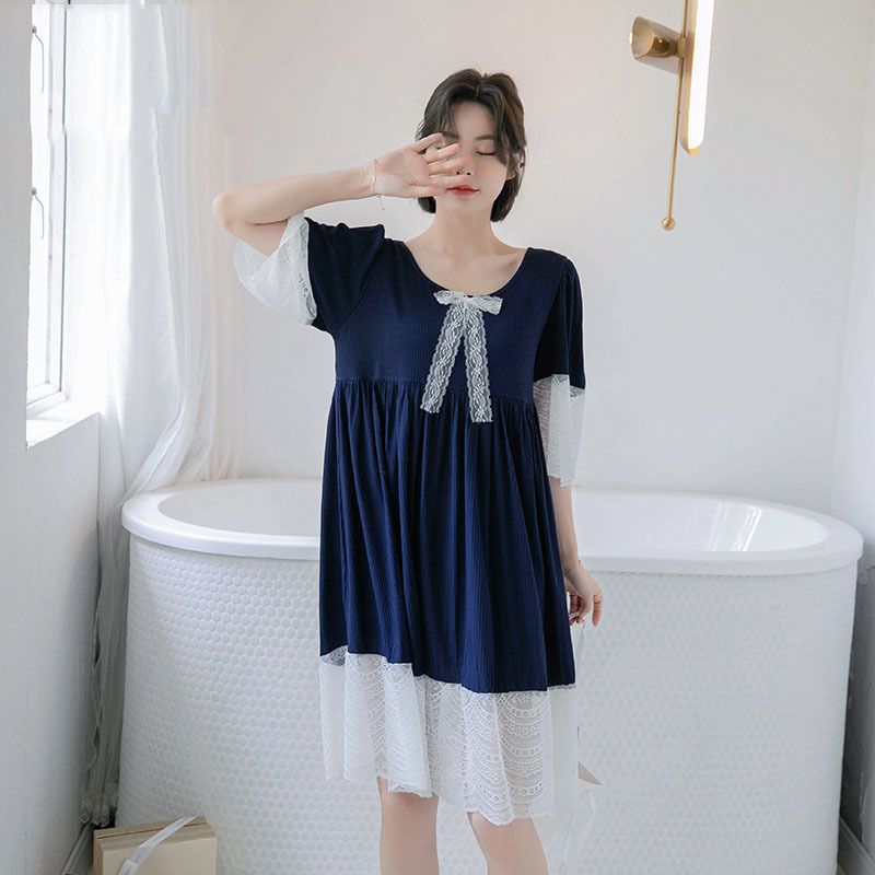 cotton simple gown
