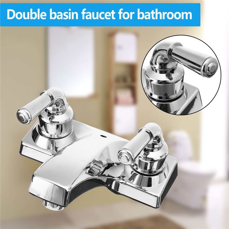 2020 Xueqin Pp Double Handle Basin Faucet Bathroom Basin Sink