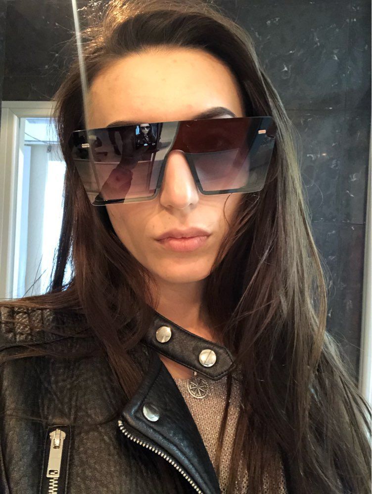 Occhiali Da Sole Senza Montatura Occhiali Da Sole Graduati Quadrati  Oversize Donne 2019 Occhiali Da Vista Specchio Piatto Marca UV400 Frameless  Da 5,65 € | DHgate Italy