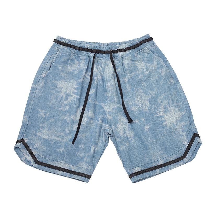 tie dye cargo shorts