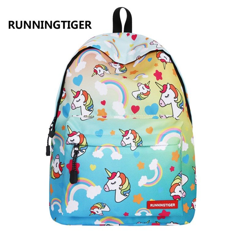 Bolso De Viaje Rainbow Unicorn Background Waterproof Large Bolso De Viaje Rainbow Unicorn Background Waterproof Large