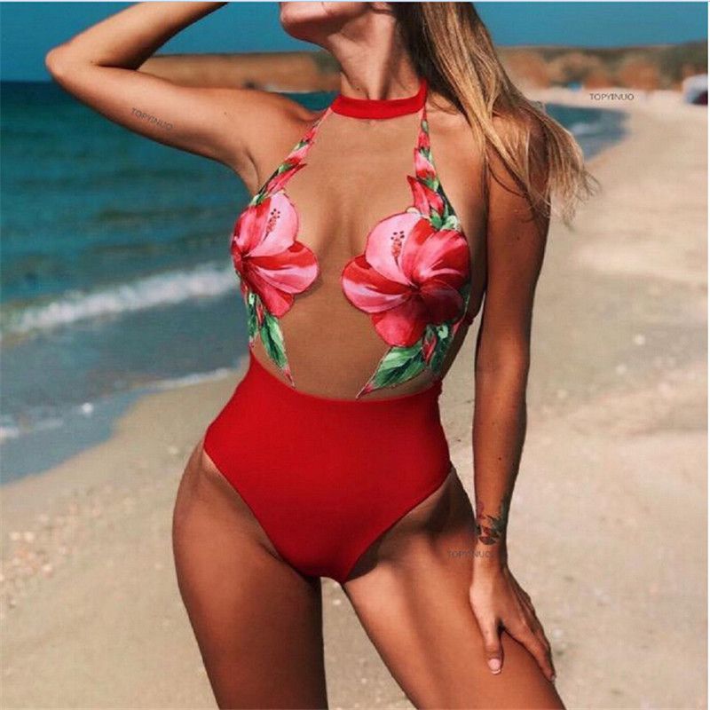 flower swimsuit