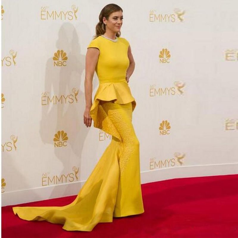 mustard yellow prom dresses 2019