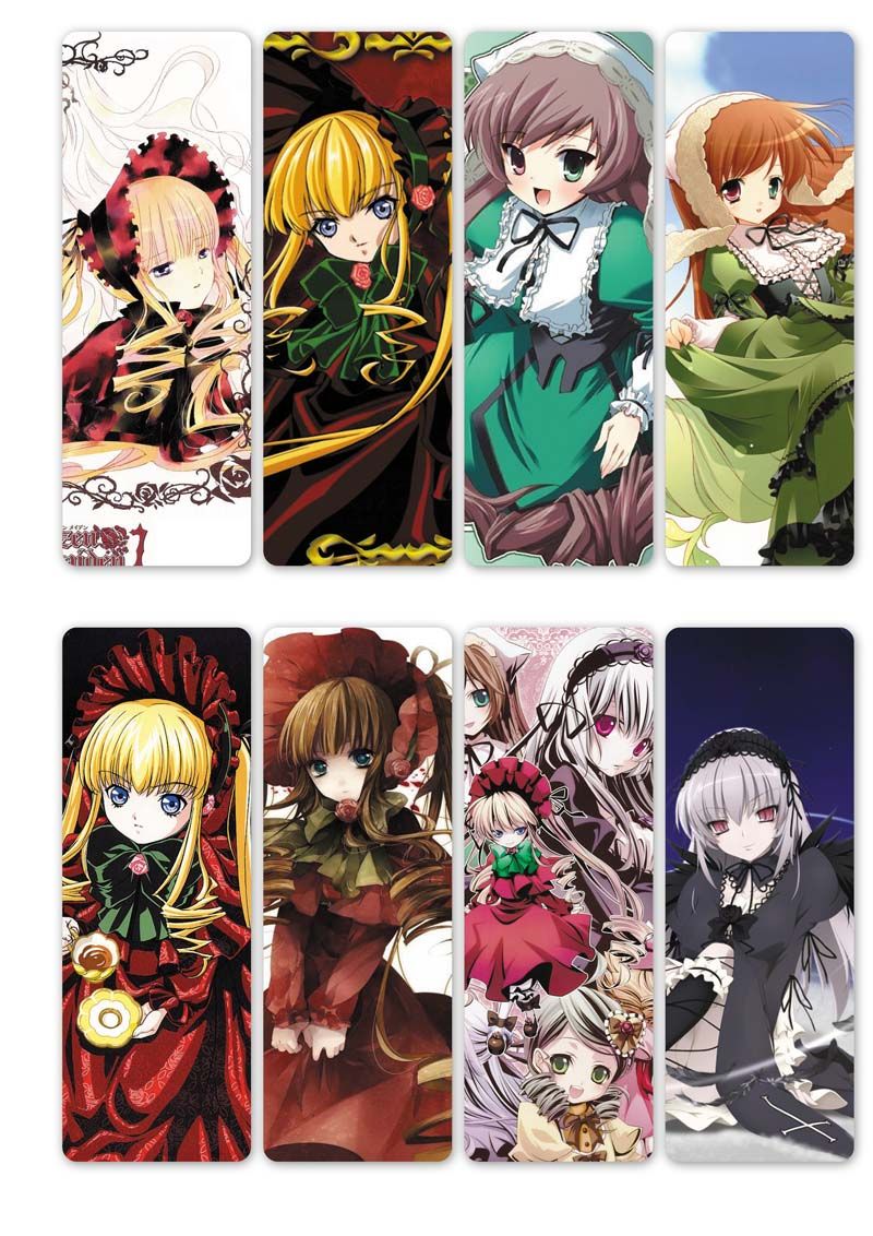 Bookmark Dropshipping Wholesaler Sakatagintoki Sells Rozen Maiden Pvc Bookmarks Desk Accessories Of Suigintou Kanahiya Shinku Barasuishou For Cosplay Gift Collection Dhgate Com
