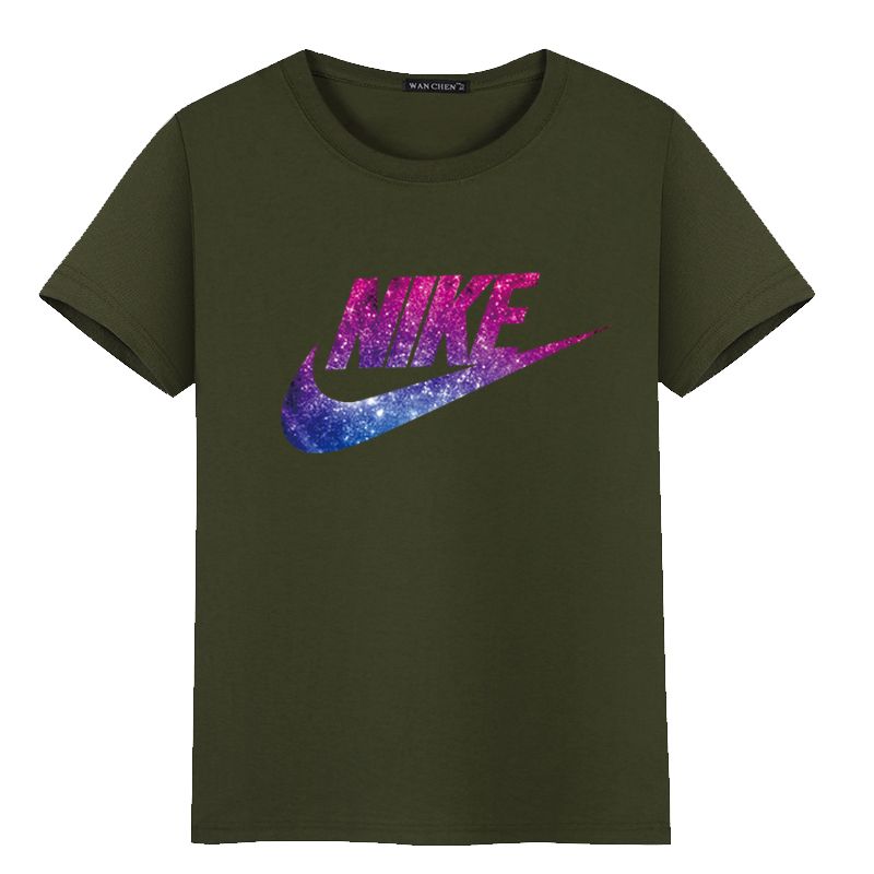 NIKE Nuevo hip hop camiseta para hombre moda casual para mujer camiseta deportiva de