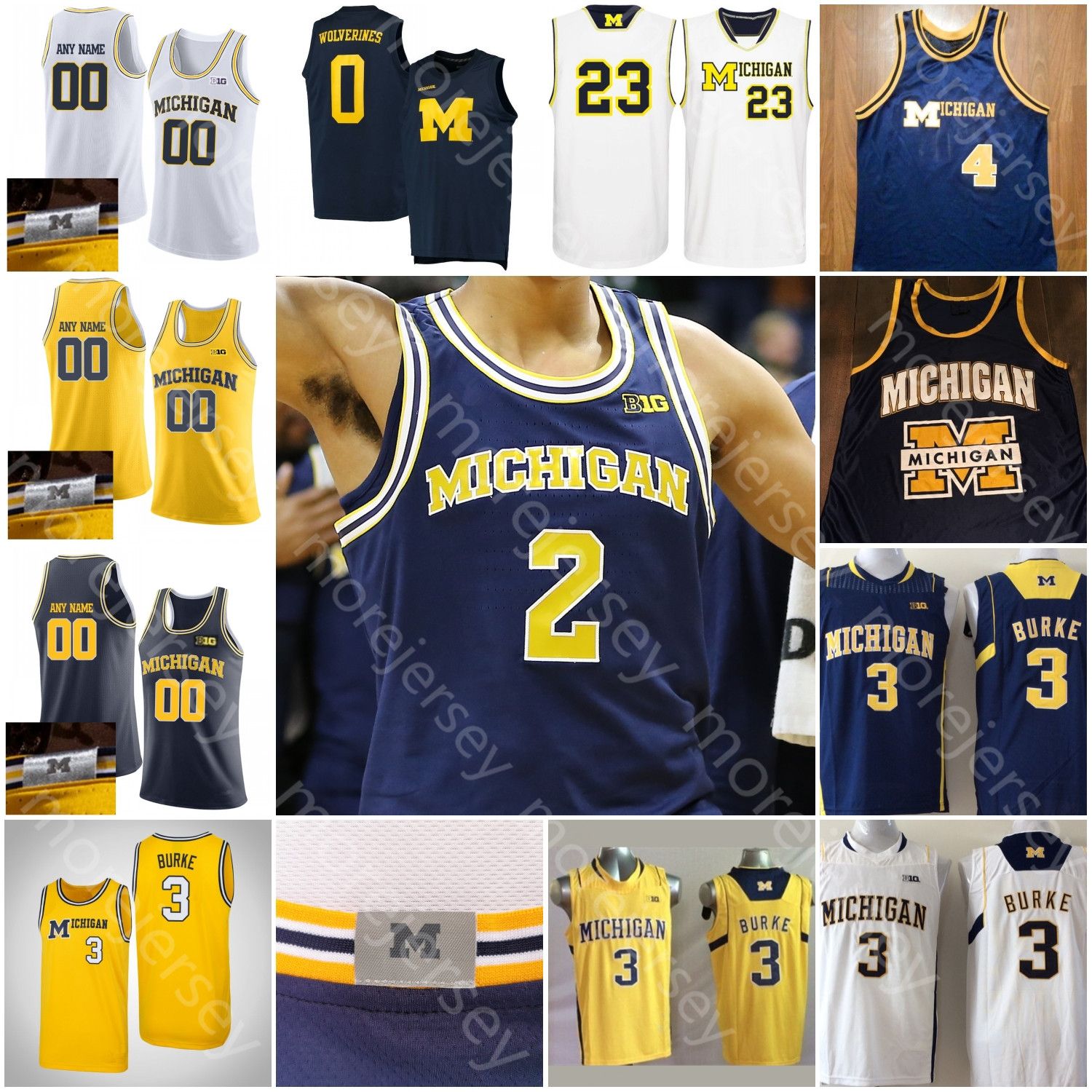 custom michigan basketball jersey
