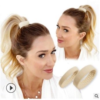 Diy Silicone Foldable Stationarity Hair Donut Magic Bud Like Style