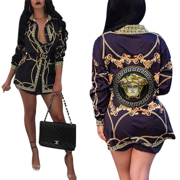 versace shirt dress womens